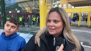 Salernitana - Napoli 0-2, la reazione dei tifosi a fine gara