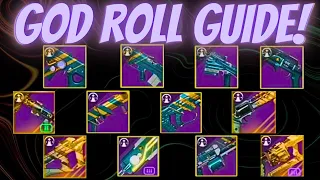 The God Rolls You NEED From Into The Light!