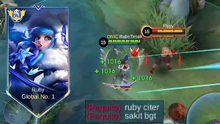 Detik2 Ruby Jadi Hero Haram!! Build Ruby No Cooldown, Full Spell Vamp, Darah Tebel!!