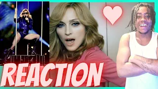 Madonna- Hung Up  (Live At The 2005 MTV EMAs)   REACTION