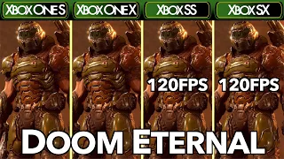 Doom Eternal - Xbox One S|X & Xbox Series X|S - Comparison & FPS