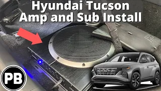 2021 - 2023+ Hyundai Tucson Amp and Sub Install