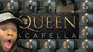 Queen (ACAPELLA Medley) - Bohemian Rhapsody, We Will Rock You, Don’t Stop Me Now, (REACTION) JARED