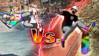 Skate 3 OLD VS. NEW TRICKLINE!