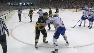 NHL Fight - Sabres @ Penguins - Thompson vs Aston-Reese - 17/12/2021