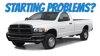 Dodge Ram Cranks But Will Not Start (Engine Won’t Turn On)