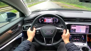2021 Audi A6 Avant 40TDI - pov test drive