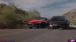 Dodge Daytona vs Dodge M4S Turbo Interceptor ... отрывок из фильма (Дух Мщения/The Wraith)1986