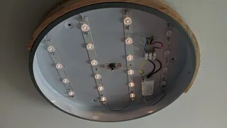 LED ceiling lamp does not turn off.Светодиодная потолочная лампа не выключается.