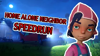 Home Alone Neighbor Speedrun in 9:34.12 without loads (Hello Neighbor Mod)