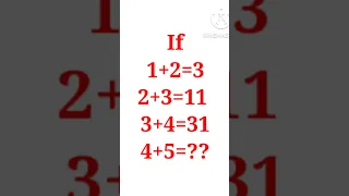 only for🤔 genius 😎😎math☑️☑️ puzzle questions with answers | #mathpuzzles | #viral | #shorts |