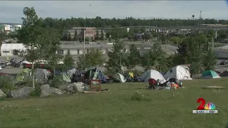 Homeless camp at Third Avenue prompting concerns in Downtown Anchorage