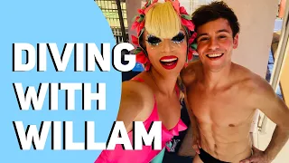 Diving in Drag ft. Willam I Tom Daley