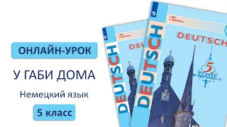 Онлайн-урок, 5 класс. У Габи дома. Что мы там видим? (УМК "И.Л.Бим Немецкий язык")