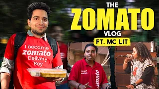I BECAME A ZOMATO DELIVERY BOY FOR A DAY