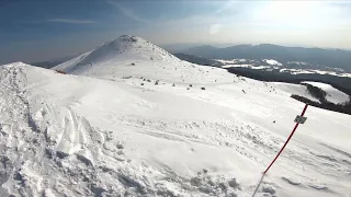 Bieszczady - Tarnica i Szeroki Wierch - Skitouring/Freeride
