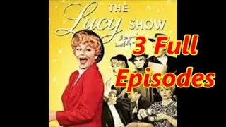 60's TV Comedy, The Lucy Show 3 Full Episodes from Season 5,  Starring Lucy Ball