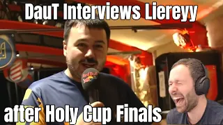 DauT interviews Liereyy  - Hilarious! (after Holy Cup Finals)