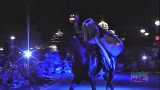 Headless Horseman rides at Mickey's Not-So-Scary Halloween Party, Walt Disney World