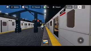 Brand New R62A'S Running on the 1 Line