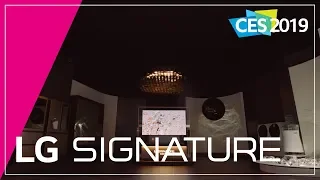 LG at CES 2019 - LG SIGNATURE