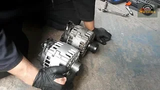 How to replace ALTERNATOR - Ford (Volvo) 2.0 TDCi (Galaxy, S-Max, Mondeo, Kuga)