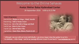 AMB Hyderabad Center Online Sahavas - 26th September - 6:00 PM- 8:00 PM (IST)