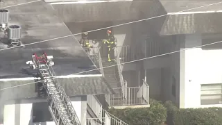 No injuries reported after fire erupts at office building in Dania Beach