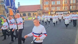 Dennistoun Rangers Flute Band 50th Anniversary Founder Members Memorial Parade - 4thSep 2023