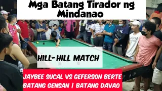 Ang Ganda ng Laban Hill-Hill Match | Jaybee Sucal Vs Geferson Davao | Parehas 10Balls Race 10