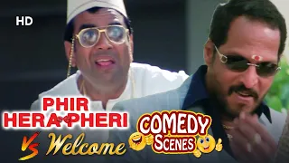 Phir Hera Pheri V/S Welcome - Best Of Comedy Scenes - Paresh Rawal - Akshay Kumar - Nana Patekar