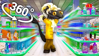 Toothless Dance, but 1715 - Supermarket in 360° Video | VR / 8K | ( Toothless Dancing Meme )