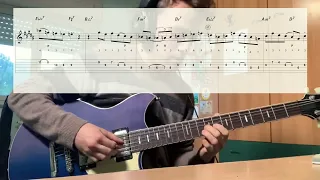 Incredible guitar solo! Matteo Mancuso plays Bob Mintzer's solo on John Coltrane's  'Giant Steps'.