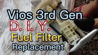 Toyota VIOS, D.I.Y. Fuel Filter Replacement