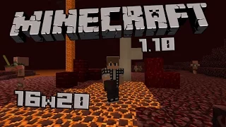 Minecraft Snapshot 16w20 [1.10] - Новые мобы и новые блоки!