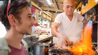 look at how to cook Kebab in Japan? - Japan Street Foods