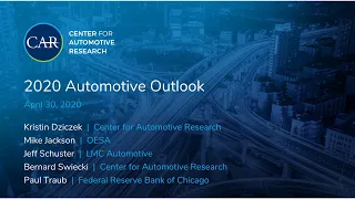 2020 Automotive Outlook Webinar