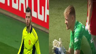 Super Save From Aaron Ramsdale & De Gea ll Arsenal vs Manchester United 2022