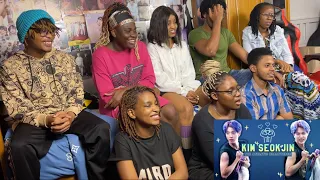 Africans react to kim seokjin, the athletic heartthrob