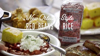 How To Make New Orleans-Style Red Beans & Rice- Authentic Recipe from Camellia