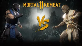 Mortal Kombat 11 Sub Zero vs Scorpion Саб Зиро против Скорпиона