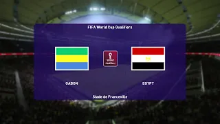 ⚽ Gabon vs Egypt ⚽ | FIFA World Cup Qualifiers (05/09/2021) | PES 21