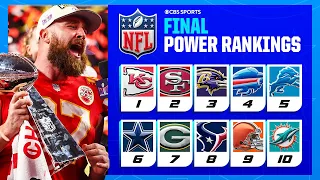 FINAL NFL POWER RANKINGS: Is the Bills' Super Bowl window CLOSING??  | CBS Sports