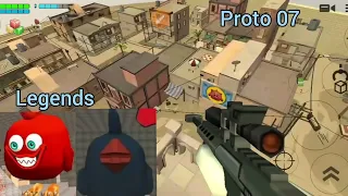 maps of chicken gun and legends of the map