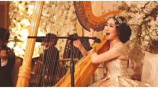 ANGELA JULY | Wedding Entrance (Vocal and Harp Live Performance)