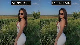 Sony FX30 Vs Canon EOS R7 | Camera Test