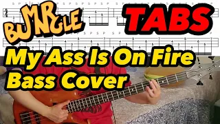 Mr. Bungle - My Ass Is On Fire (bass cover + TABS)  (play along with me)