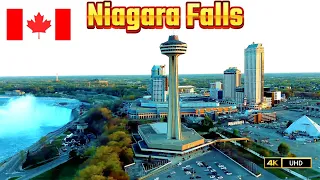 Niagara Falls Ontario Canada Drone 4K