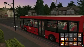 *OMSI 2 Addon London*  Driving 201 from Herne Hill - St Leonard's Church in Abellio Enviro 200