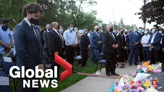 Calls to action at vigil held for London, Ont. family killed in anti-Muslim attack | FULL